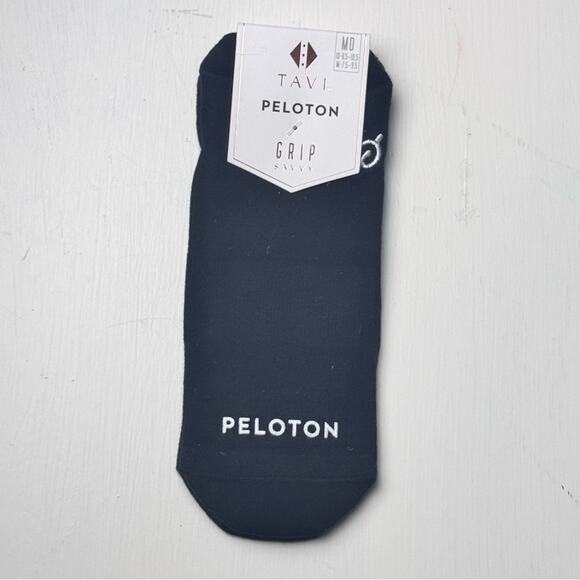 Peloton Tavl Grip Savvy Barre Athletic Sporty Workout Socks   NWT  SZ MD - Picture 1 of 9